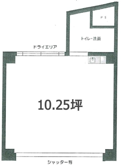 ローズガーデンテラスビル101 間取り図