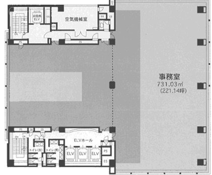 SOUTH PORT品川9F 間取り図