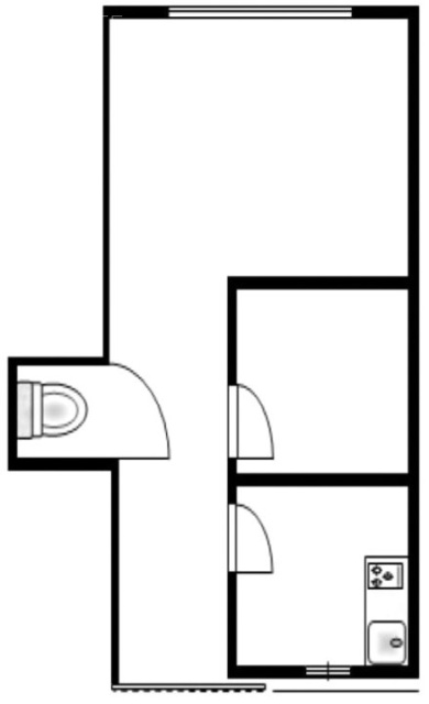 あやめマンション105 間取り図