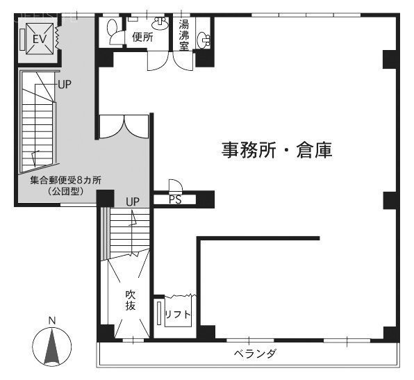 大塚ビル2F 間取り図