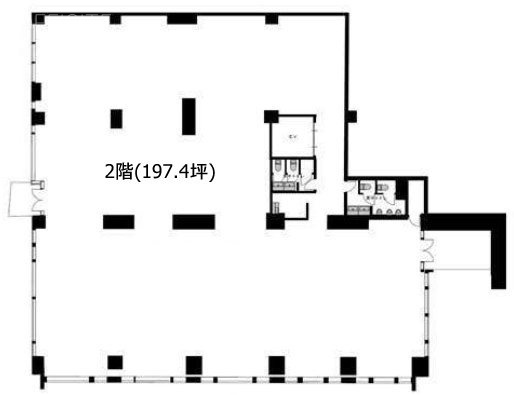 ゲオタワー池袋201 間取り図