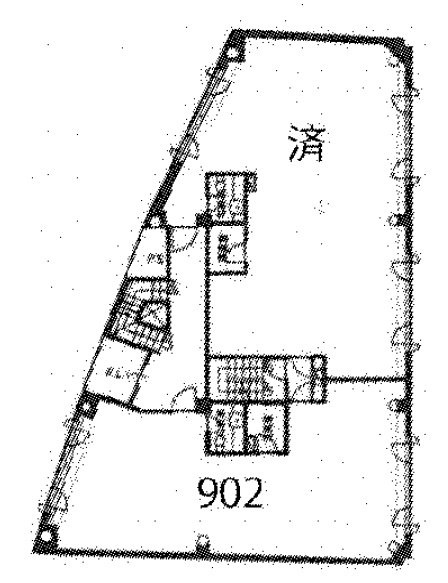 ナカニシビル902 間取り図