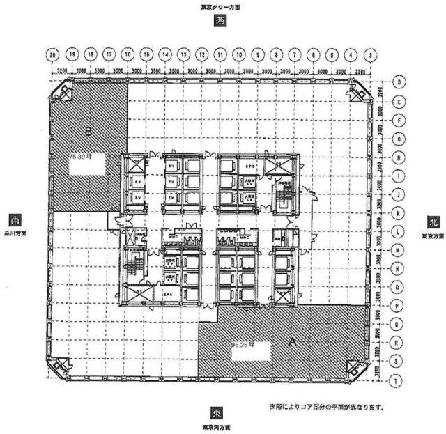 世界貿易センタービル5F 間取り図