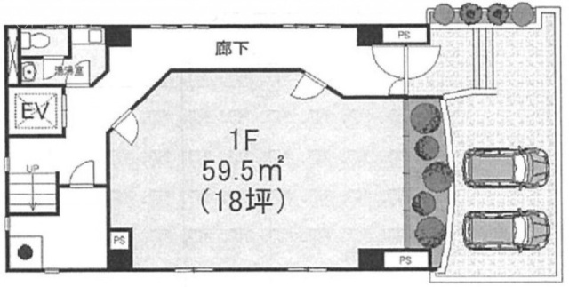 ルミエール西新宿1F 間取り図