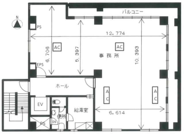 NTビル3F 間取り図