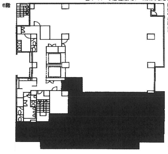 綜通横浜ビル6F 間取り図