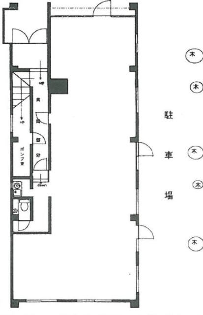 モン・パピール1F 間取り図