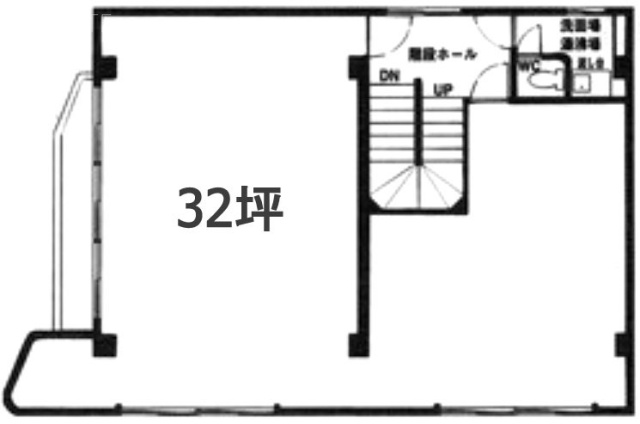 篠田ビル2F 間取り図