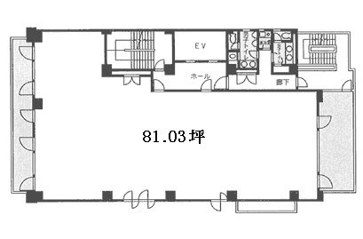 満利屋ビル7F 間取り図