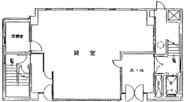 廣瀬第3ビル1F 間取り図