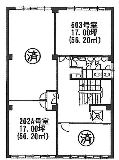 伸和ビル202A 間取り図