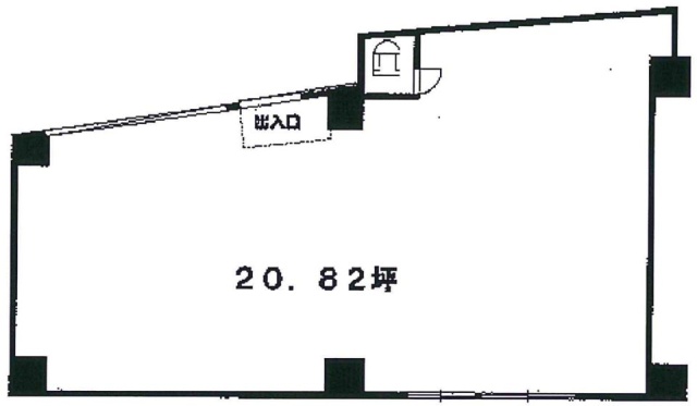 瀧澤ビル1F 間取り図