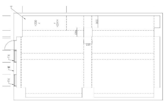 ライオンズマンション亀戸カナメ106 間取り図