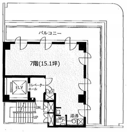 マザービル7F 間取り図