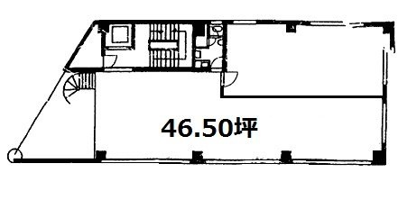 鳥海ビル2F 間取り図