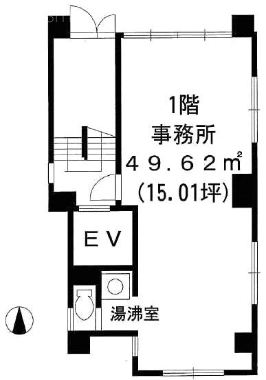 サンロードビル1F 間取り図