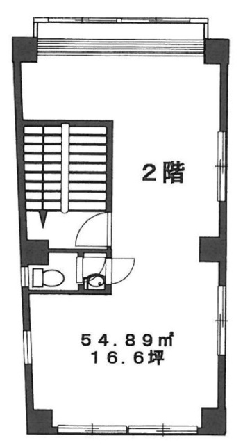 合川ビル2F 間取り図
