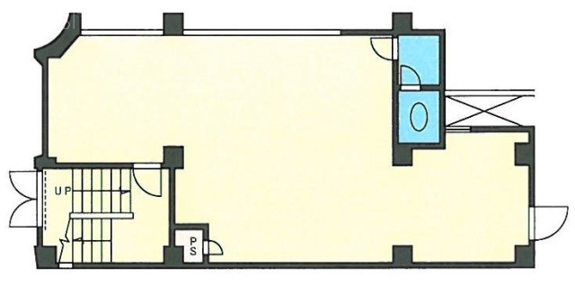 赤坂辻ヶ堂ビル2F 間取り図