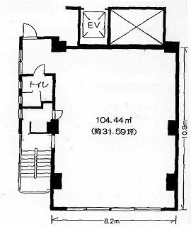 寺田ビル6F 間取り図