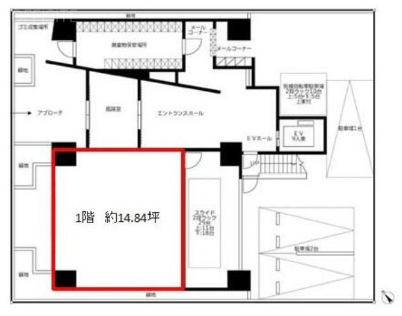 ARTIO DOMANI1F 間取り図