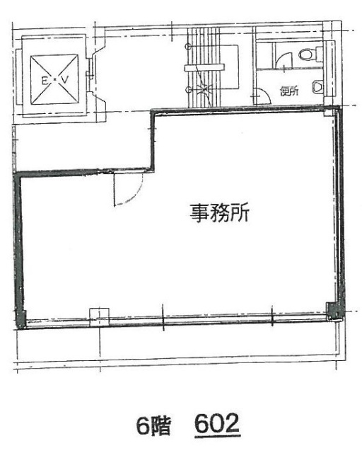 辻第2ビル602 間取り図