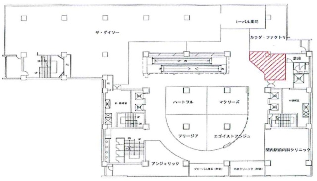 セルテビル2F 間取り図