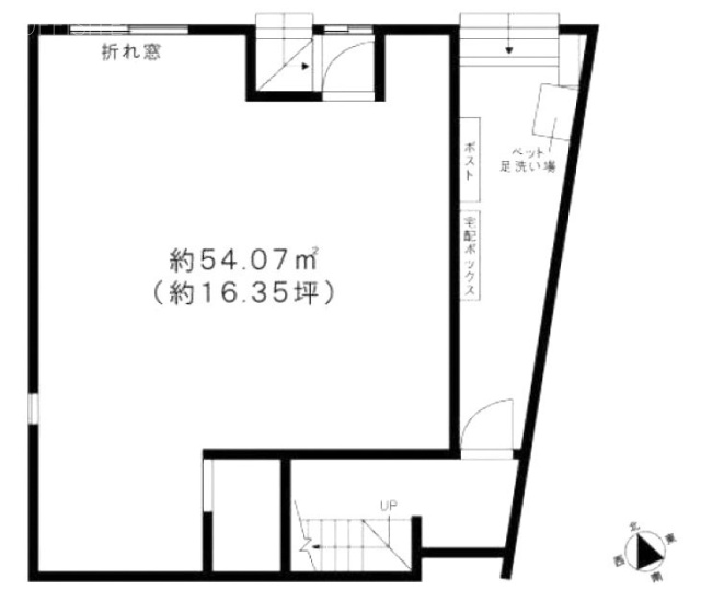 アージュドール白山1F 間取り図