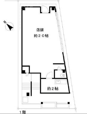 カーサ・ラミアビル1F 間取り図