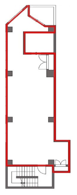 ADW日本橋人形町2F 間取り図