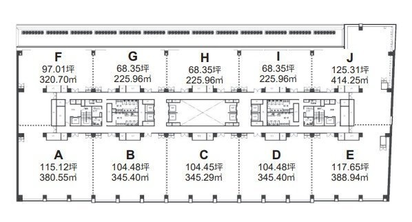 オルトヨコハマ7F 間取り図