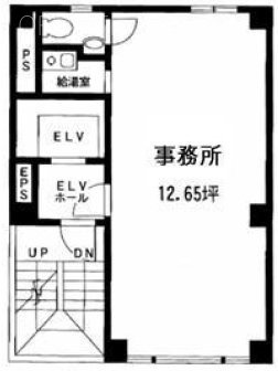 大丸アネックス3F 間取り図