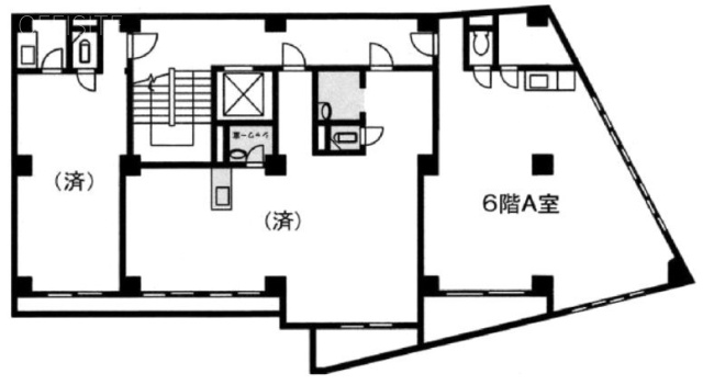 三貴ビルA 間取り図