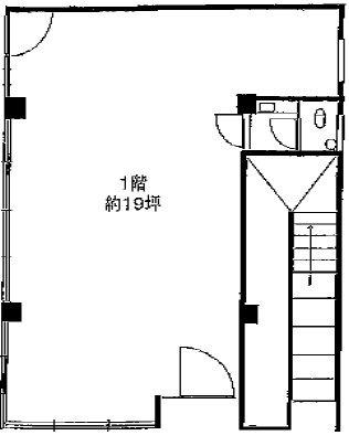 幸伸ビル1F 間取り図