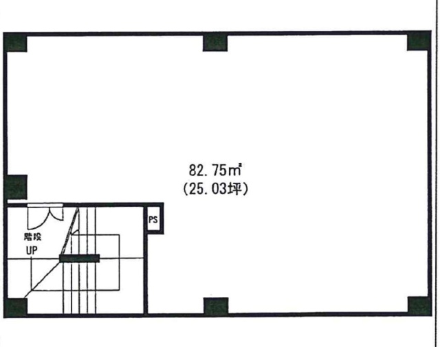 礒部第二ビルB1F 間取り図