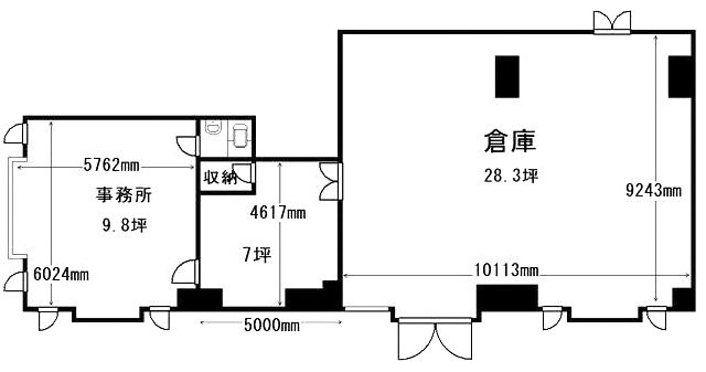 ライオンズマンション大森海岸101 間取り図