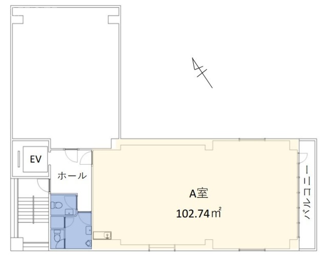 パインセントラルビルA 間取り図