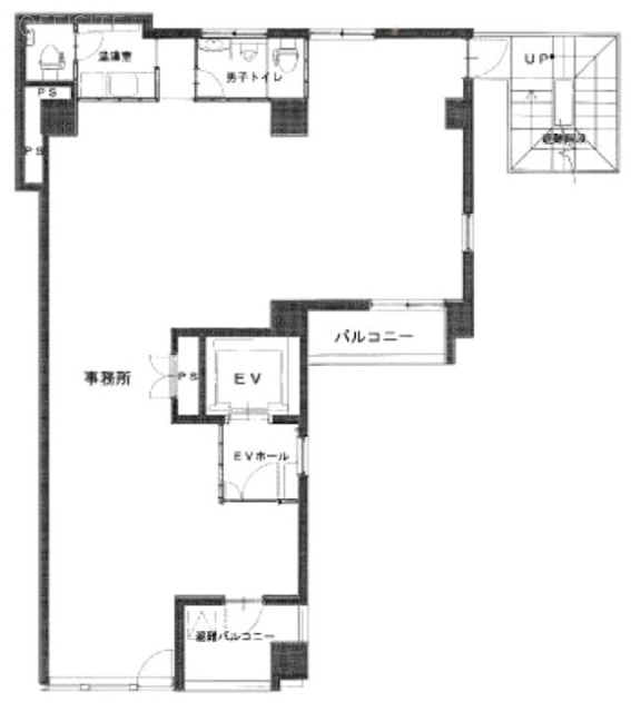 村越ビル3F 間取り図