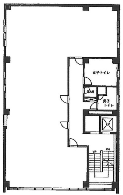 帝国モータービル4F 間取り図