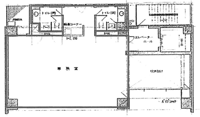 ビジネスプレイス外神田2F 間取り図