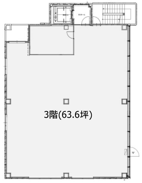 三番町ホテルビル3F 間取り図