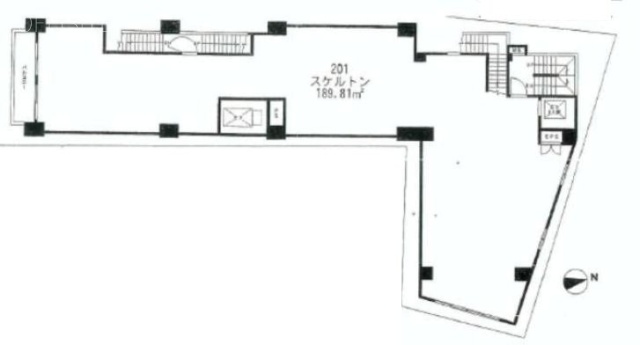 Verona FUCH LUSSOビル201 間取り図