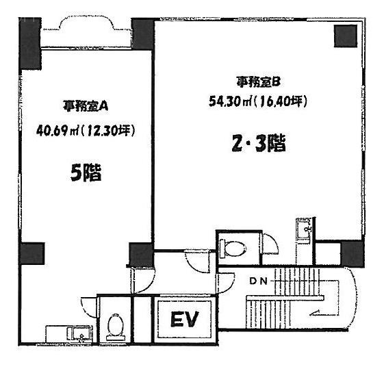 小林ビルA 間取り図