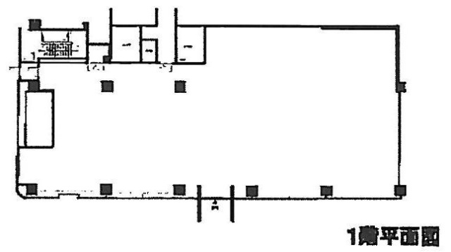 品川TSビル1F 間取り図