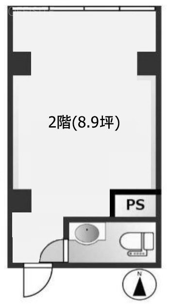 KTCビル2F 間取り図