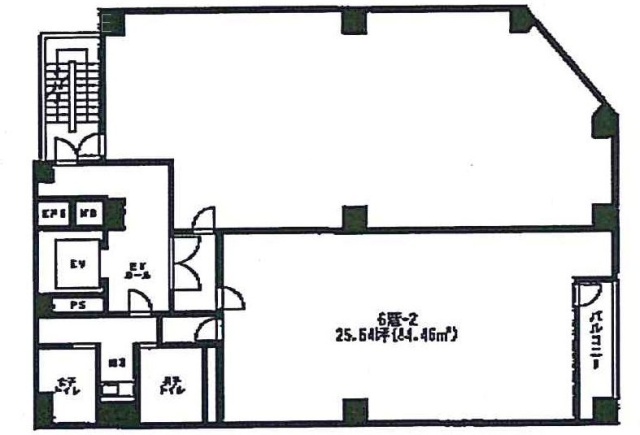 エムアンドエム1ビル2 間取り図