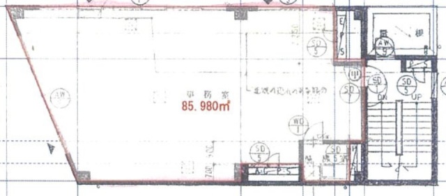 小川ビル4F 間取り図