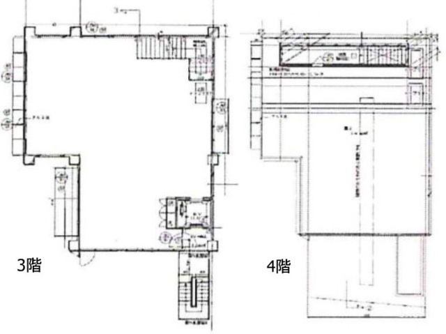 ミノワ表参道3F~4F 間取り図