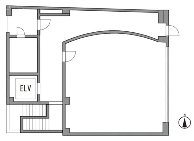 南青山Dビル1F 間取り図
