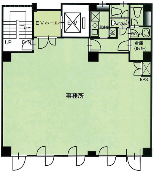 第一長谷川ビル3F 間取り図