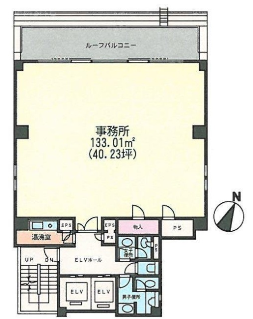 近江会館7F 間取り図